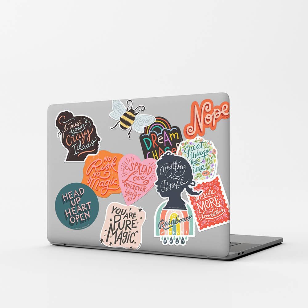 Sticker vinyle - No Risk No Magic