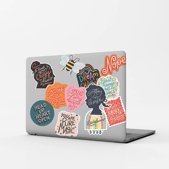 Sticker vinyle - No Risk No Magic