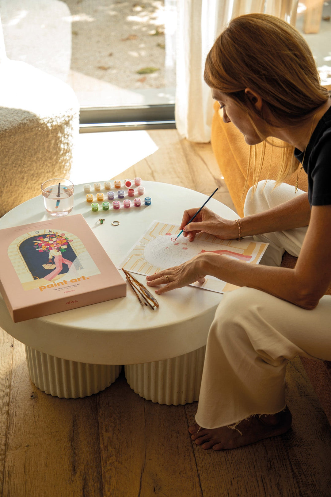 Kit de peinture au numéro Parisian Door All The Ways To Say