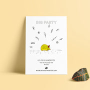 Pin's - Hérisson - Big Party
