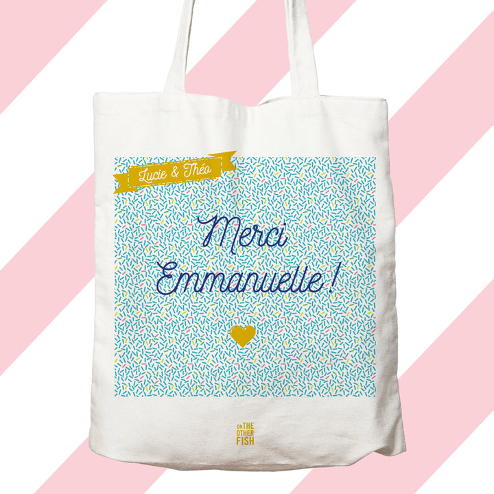 Sac à personnaliser  - Merci Maîtresse !