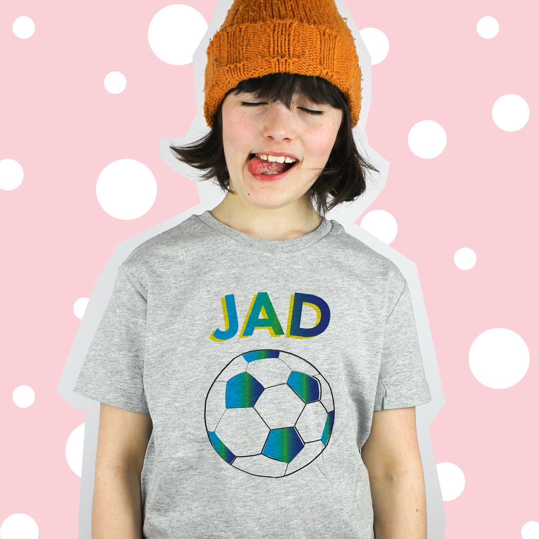 T-Shirt enfant foot personnalisé