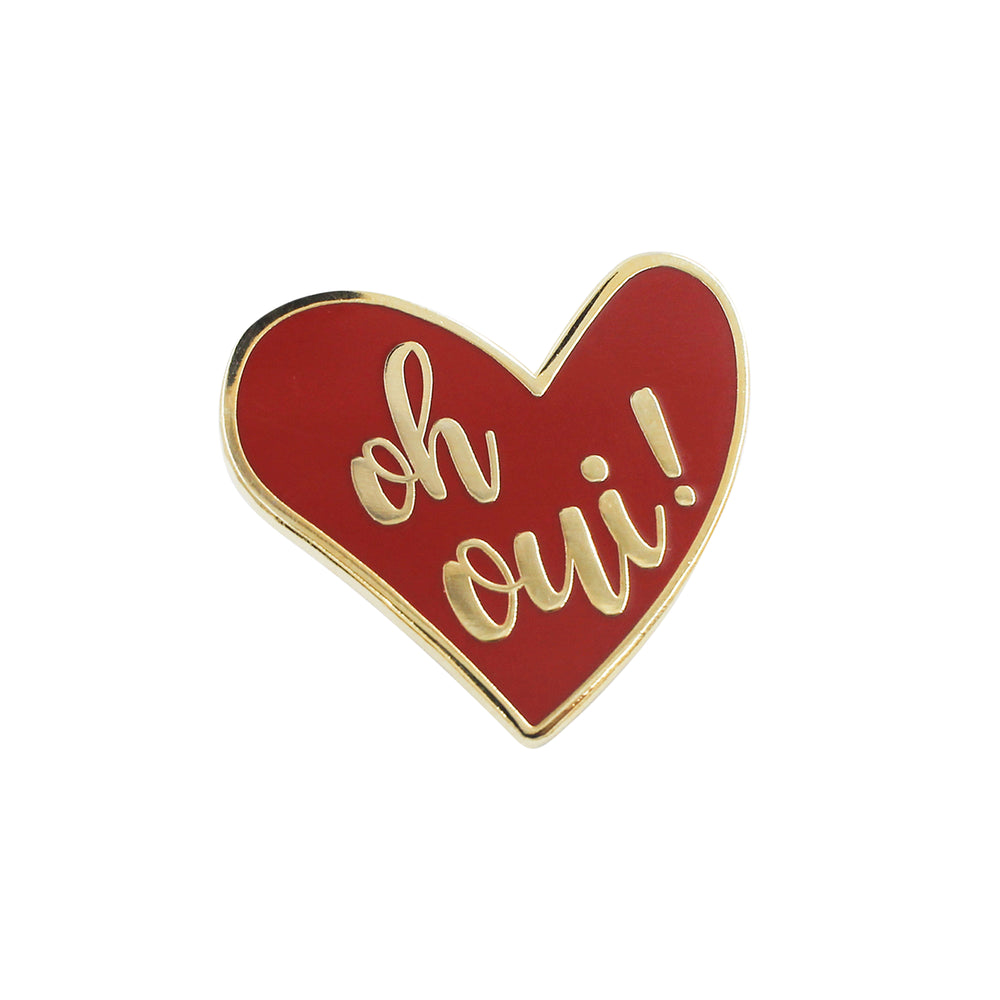 coeur, rouge, oh yes, oh oui, pins, red