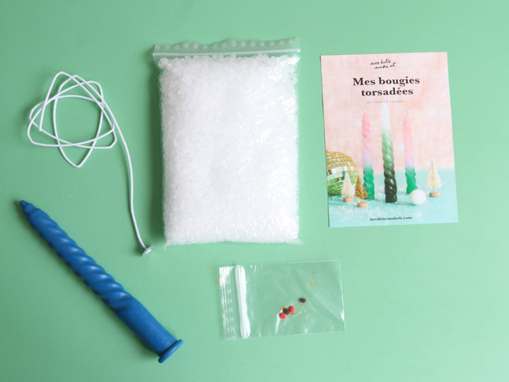 DIY DECO - Mes bougies torsadées - La petite epicerie